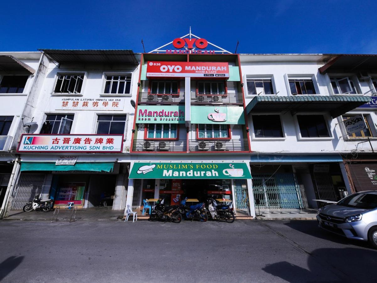 古晋 Oyo 836曼杜拉咖啡馆及早餐旅馆酒店 外观 照片